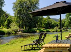Lodge River wissel vr-ma camping Echternacherbr&uuml;ck，位于Echternacherbr&uuml;ck的豪华帐篷