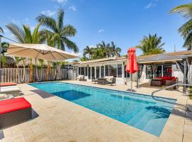 Outdoor Oasis with Private Pool Dania Beach Retreat