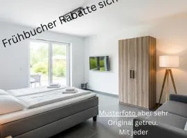 FeWo - EG Apartment Mosel- & Weinquartier, Terrasse, Parkplatz, moderne Küche bis 4 Personen
