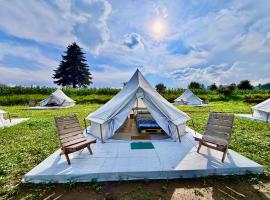 Glamping Vive Tlaxcala - Santuario de las luciérnagas，位于Nanacamilpa的酒店