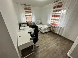 Double room and shared bathroom