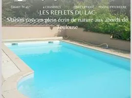 Maison T5 -Les reflets du lac - Terrasse -Piscine