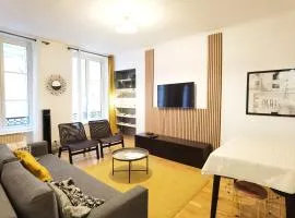Calm apt 60m2 near Notre-Dame and Seine 2bdrs N4-4b