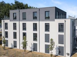 LivingBoxx Karlsruhe - Messe I neuwertige Apartments mit Küche，位于赖因斯特滕的酒店