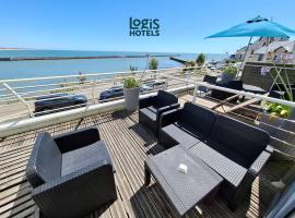 Logis Hôtel Sea View，位于圣吉尔-克鲁瓦德维的酒店
