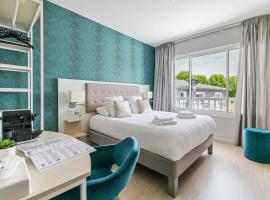 Logis Hôtel l'Amandier，位于Morlaas的酒店