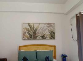 Pool View Room 333B Amani Grand Resort near Mactan Cebu Airport Free wifi, netflix, pool and gym house, 3mins to airport，位于Pusok的酒店