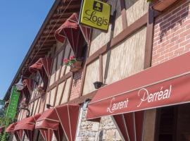 Hotel Restaurant Laurent Perreal，位于Attignat的酒店