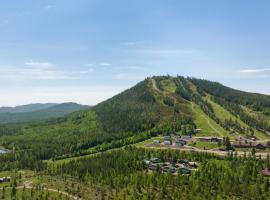 Gesundaberget Lodge & Parstugor，位于Gesunda的山林小屋