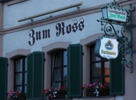 Landgasthof Hotel zum Roß Dorfgütingen，位于福伊希特旺根的酒店