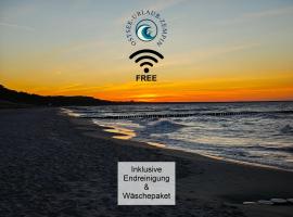 Ostsee-Urlaub-Zempin direkt am Küstenwald, nur wenige Minuten zum Strand, optimal für Paare mit Hund，位于岑平的酒店