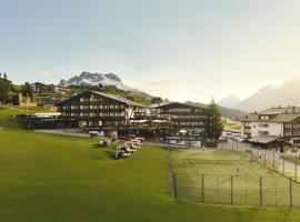 Burg Hotel Oberlech，位于莱赫阿尔贝格的酒店