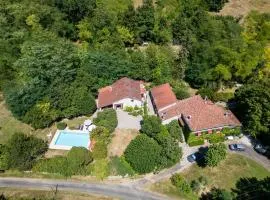 Domaine de Gargoris - Grote grange met zwembad en tuin