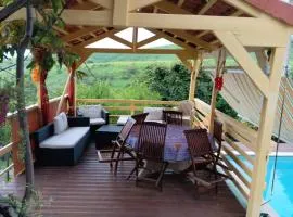 Belle villa avec piscine privée à Le Carbet