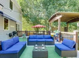 6 Mi to Stone Mountain Park Home with Deck!