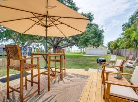 Merritt Island Home with Deck and River View!
