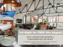 Newcastle Penthouse - Sleeps 10，位于Wickham的酒店