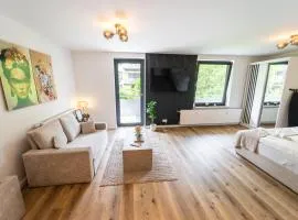Hanseperle - Balkon, Smart-TV, zentral in Bremen