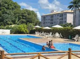 Apto completo com ar, piscina 2 quartos