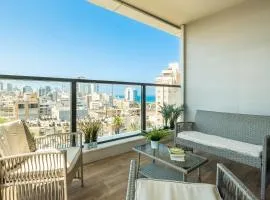 Sea Breeze Netanya Retreat with Mamad by Sea N' Rent