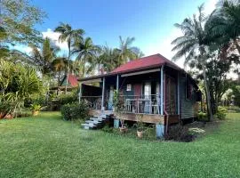 Gîte VERT NATTE avec jardin créole à Sainte-Rose - FR-1-786-45