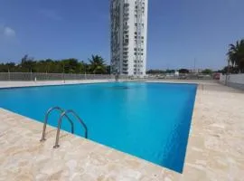 Beachfront Balcony With Marina Views Pool