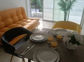 Apartamento lindo con balcon