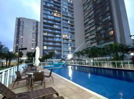 Apt Aconchegante ao lado do DF Plaza - Aguas Claras，位于阿瓜斯克拉腊斯的酒店