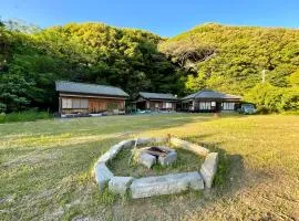 ビーチ付きのプライベートスペースで海水浴して焚き火やバーベキューが楽しめる1日1組貸切宿