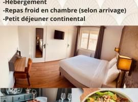 Le Coq Hardi，位于Blangy-le-Château的酒店