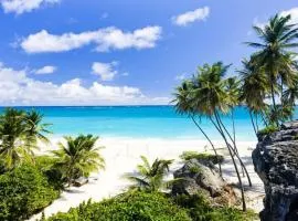 Tropical Apartment with private patio, Walk to Beaches, Shops and Cafes
