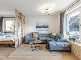 Rosels Mountain Lodge Pool Sauna Bergblick Oberaudorf，位于奥博奥多夫的木屋