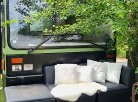 Luxury tiny house with sauna in Lierneux，位于Lierneux的酒店
