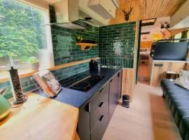 Luxury tiny house with sauna in Lierneux