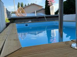 Maisonnette avec Jardin, Piscine, Netflix