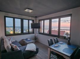 Ferienwohnung Hafenpanorama Speicherresidenz Barth 4 5，位于巴特的酒店