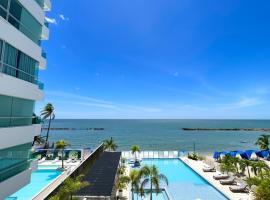 Magico Apartamento Frente al Mar 4 Habitaciones BM33，位于Coveñitas的酒店