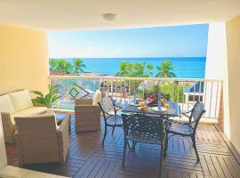Lovely Seafront Apartment with Breathtaking Seaviews，位于Cupecoy的酒店