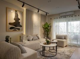 Marassi Views Direct on Pool 3BR Beach Access by Best of Bedz，位于阿莱曼的公寓