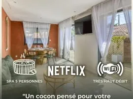 Maison - Spa - Parking - Jardin - 7p