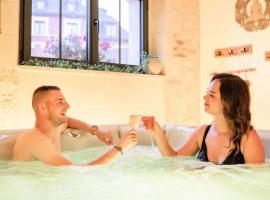 Domaine du lion rouge Piscine et Spa，位于Coucy-le-Château-Auffrique的酒店