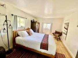 Petite Log Cabin on Organic Farm in New Mexico