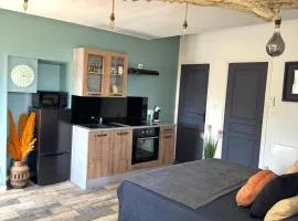 Studio confortable et calme au millieu des vignes