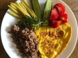 Номер з видом на сад