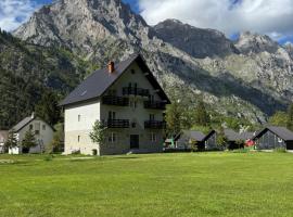 Guesthouse Drinos Valbone，位于瓦勒博内的酒店