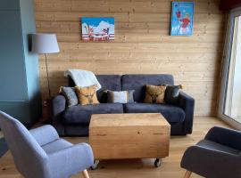 Modern studio in Veysonnaz close to ski departure，位于韦松纳的酒店