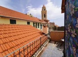 Camera Azzurra nel borgo con Balcone e Terrazzino