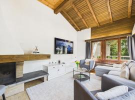 Family & friends cabin in Saas-Fee，位于萨斯费的酒店
