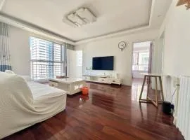 Muju Qingdao Twin Family Room Near Metro Line 3 Near May Fourth Square MixC