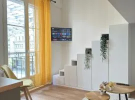Studio Mezzanine Cozy - 4 pers - Gare & Centre